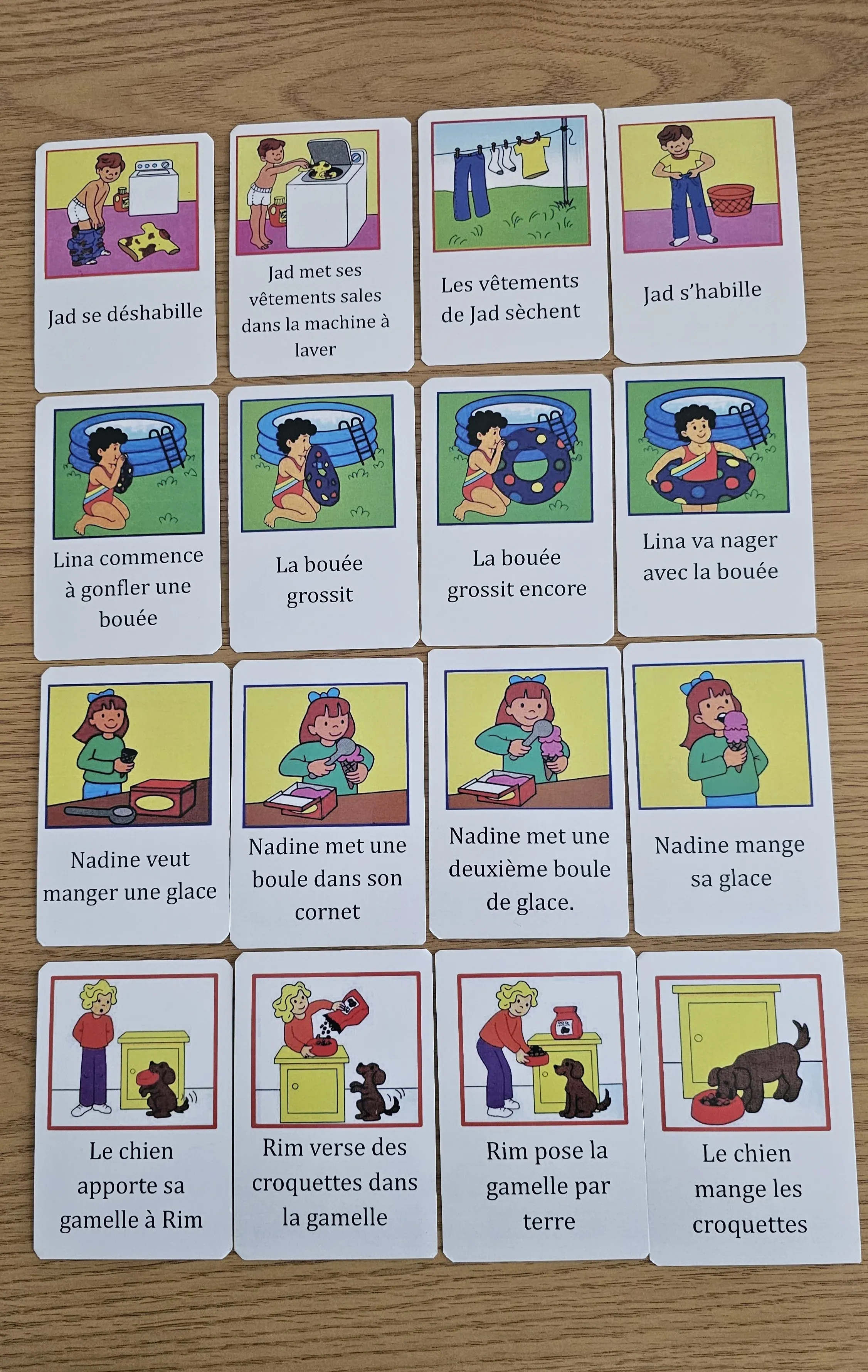 100 Cartes d'histoires à séquencer