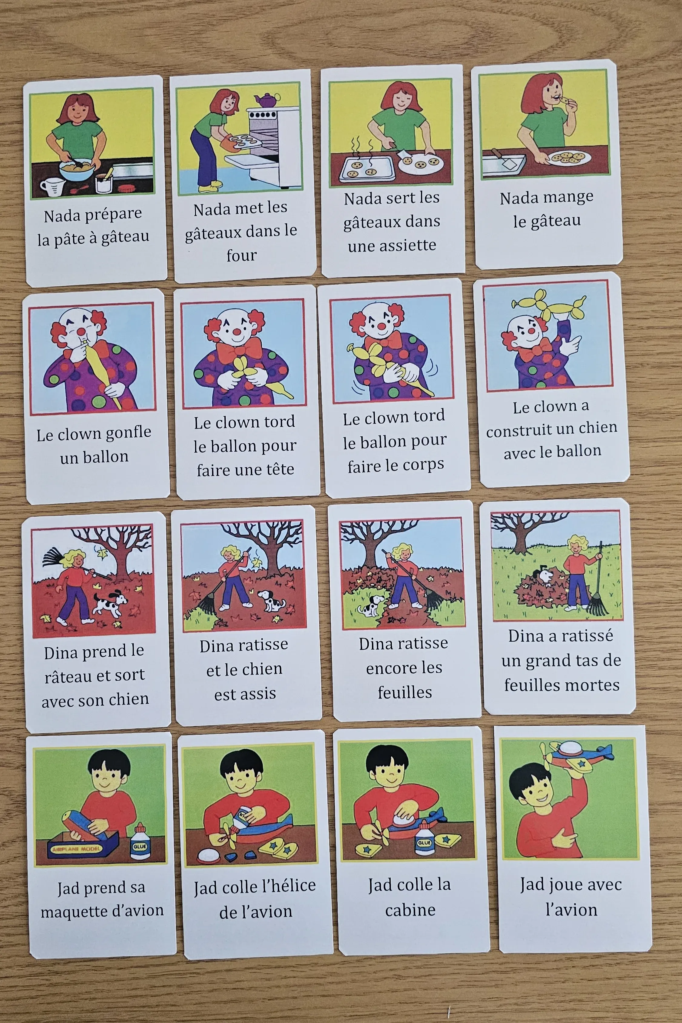 100 Cartes d'histoires à séquencer