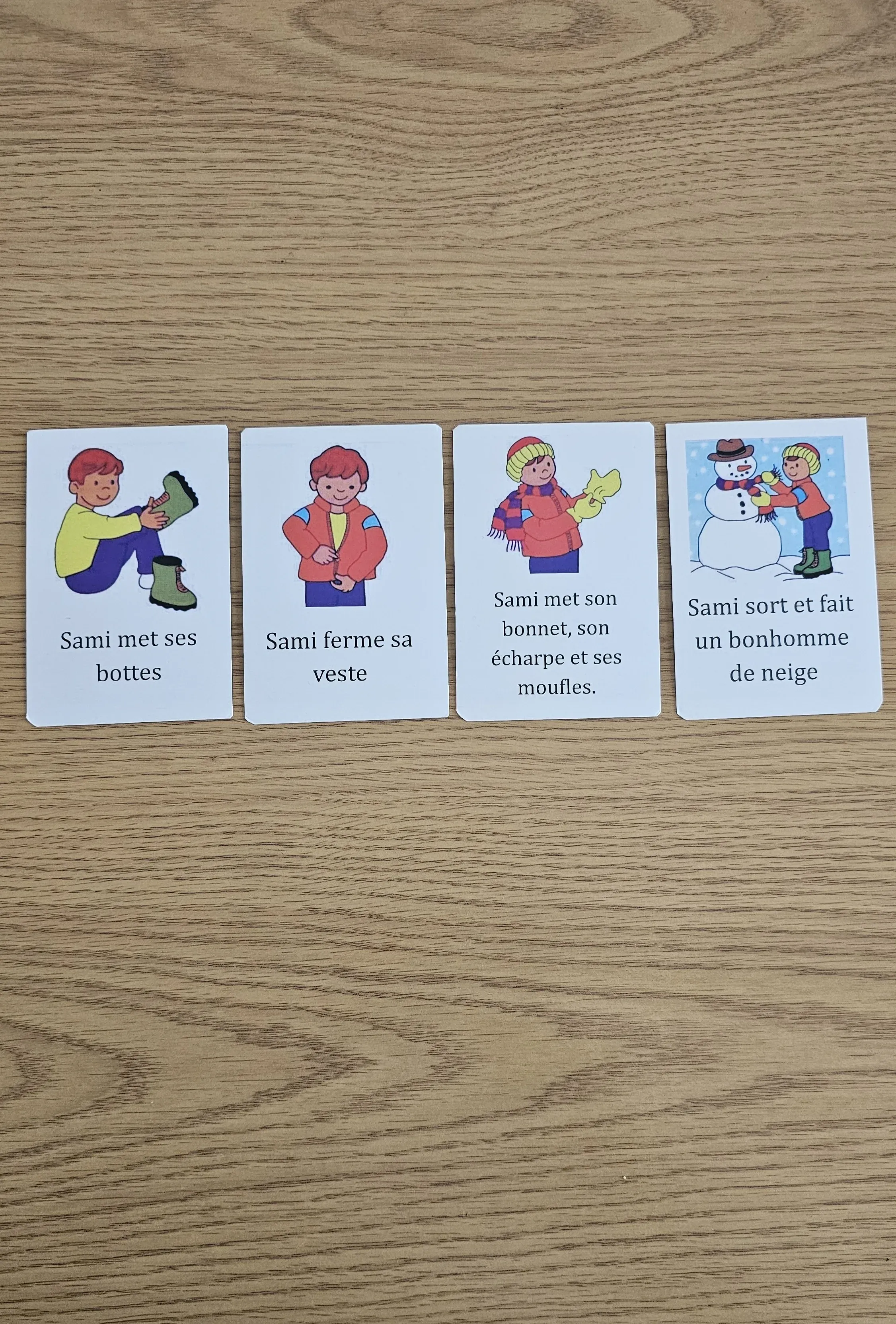 100 Cartes d'histoires à séquencer